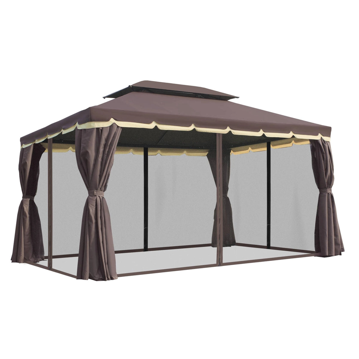 Pavillon de jardin Pavillon 390 x 290 x 280 cm Tente de jardin