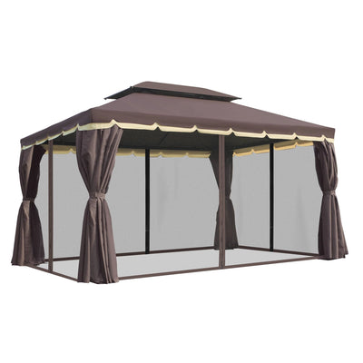 Pavillon de jardin Pavillon 390 x 290 x 280 cm Tente de jardin
