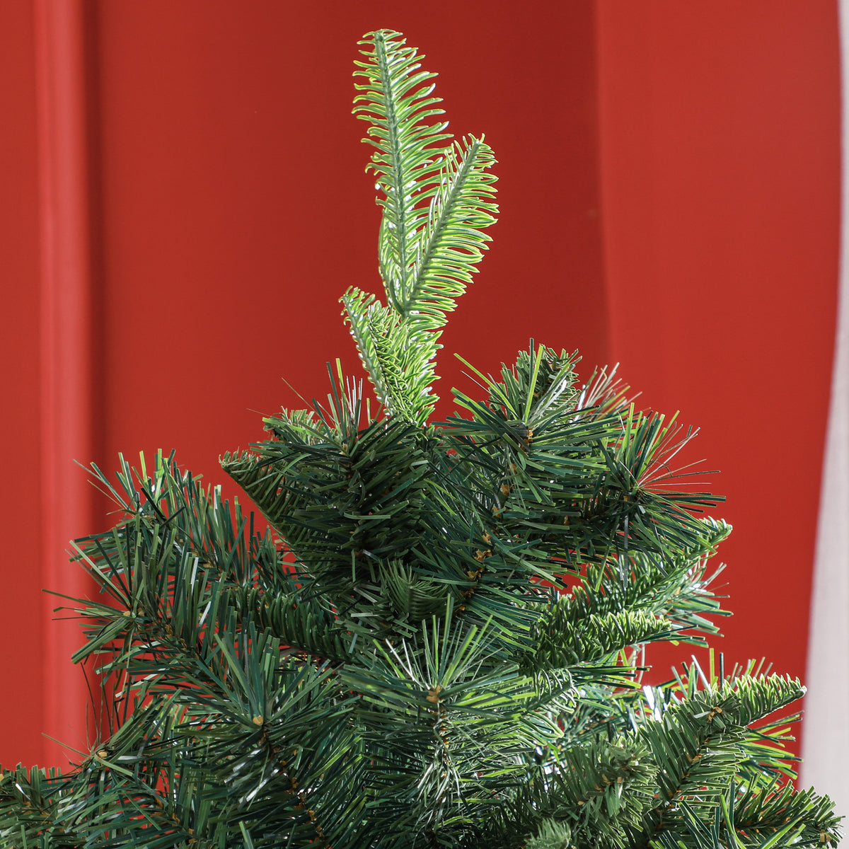 Sapin de Noël Artificiel 180 cm Arbre de Noël avec support en acier pliable, 1061 branches, décoration de Noël, vert