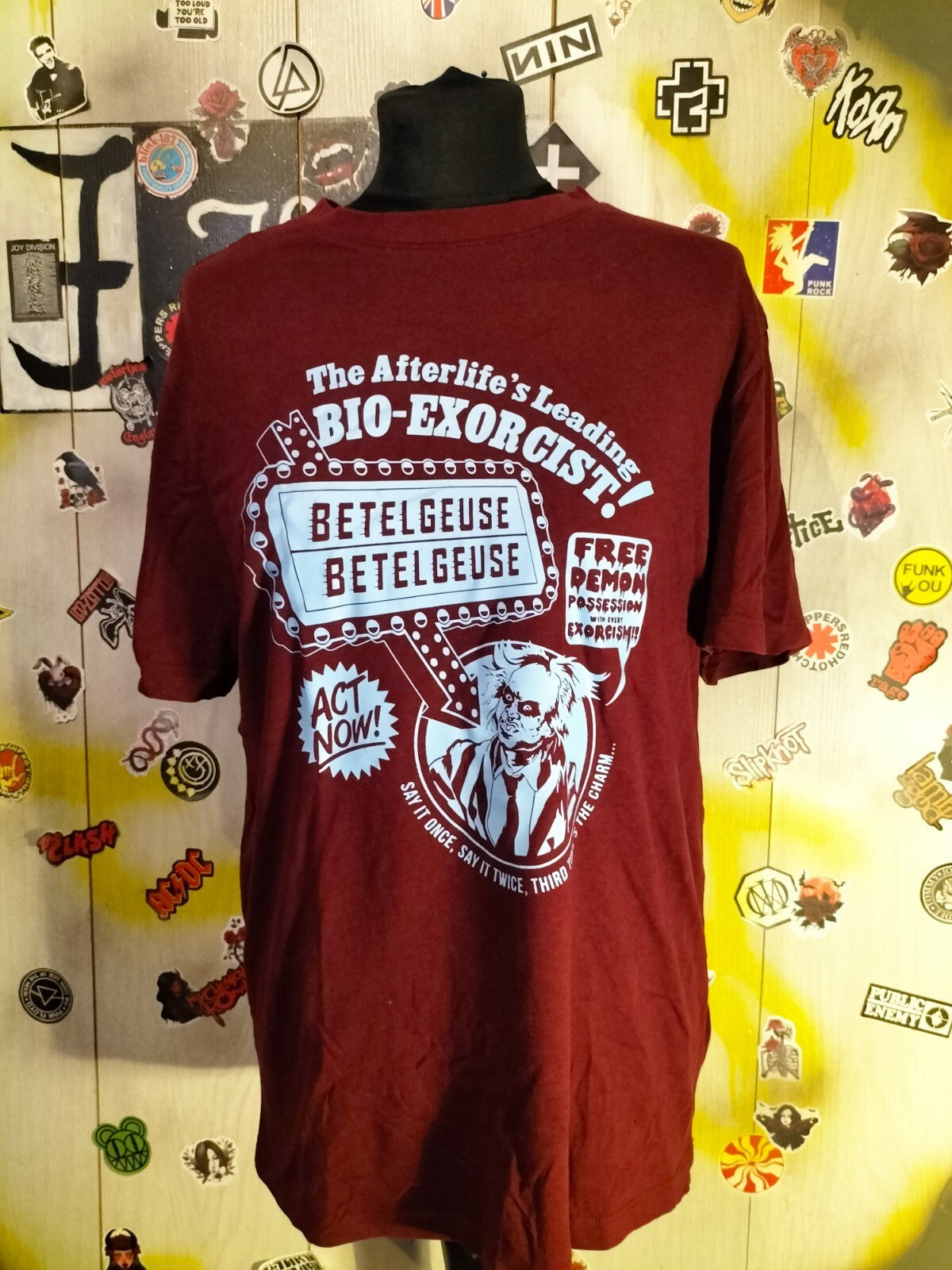 Beetlejuice T Shirt Medium Beetlejuice