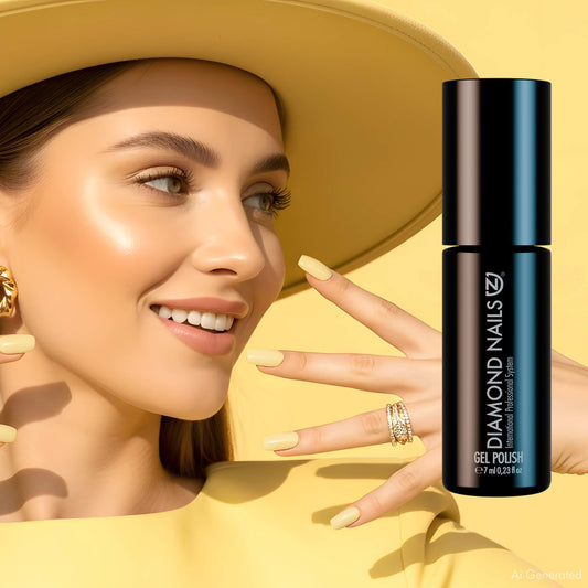 Gel Polish – Summer Yellow – DN209 – 7ml – HEMA Free