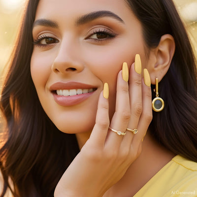 Gel Polish – Pastel Yellow – DN185 – 4ml – HEMA Free