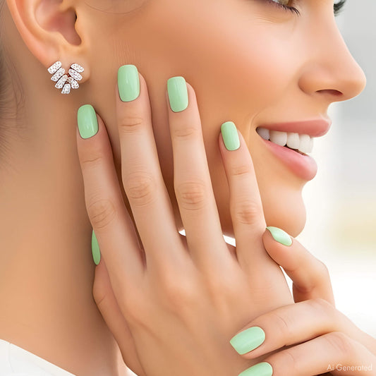 Gel Polish – Light Apple Green – DN096 – 4ml – HEMA Free