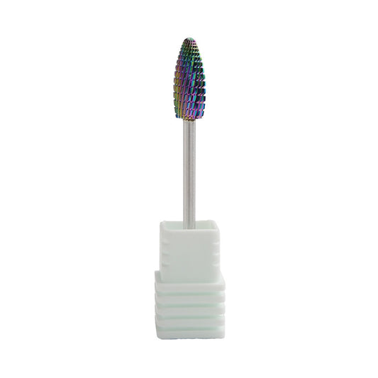 Carbide Grinding Bit - Cone - Lamellar (Multicolor)