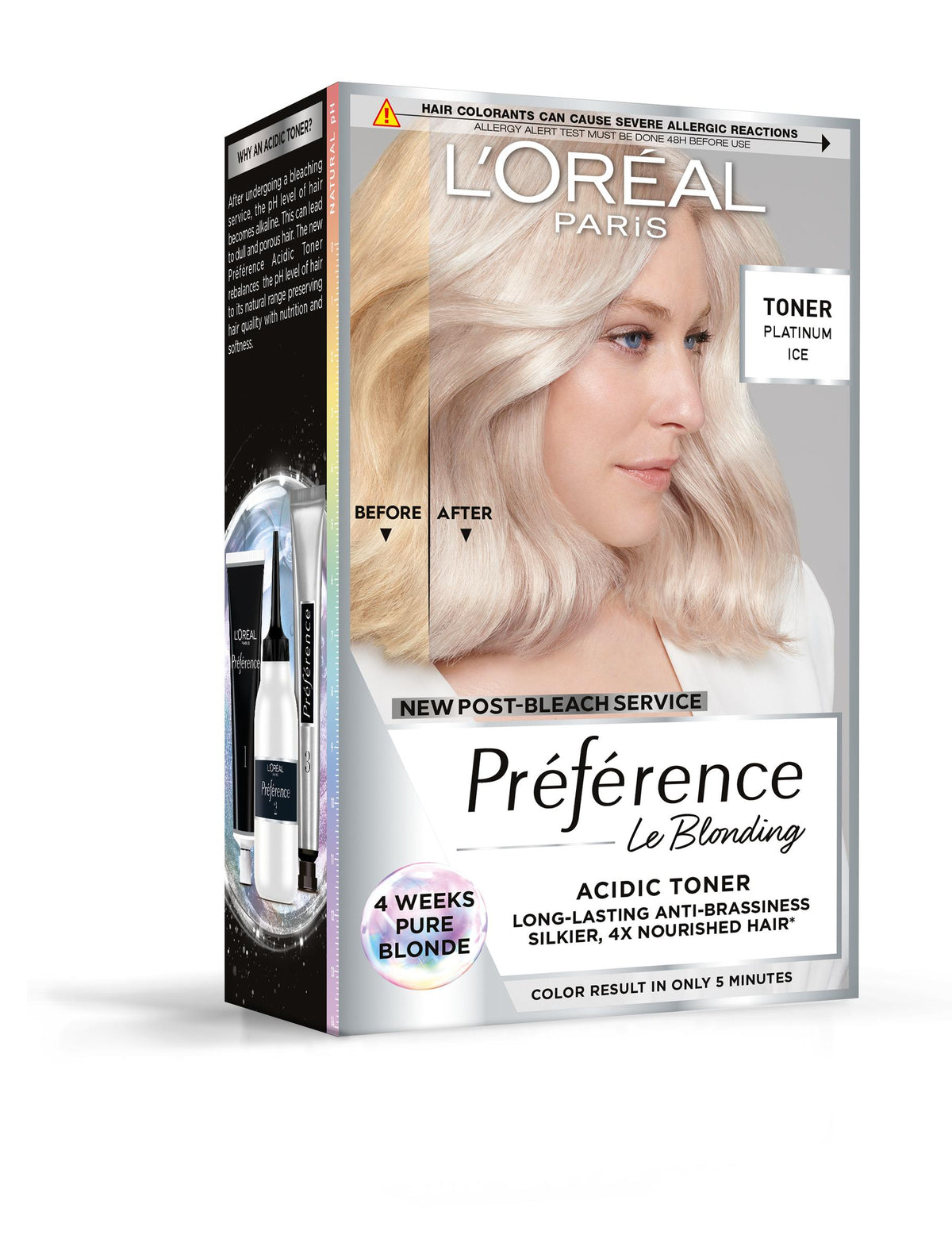 Loreal Paris Loreal Preference Le Blonding Acidic Toner Platinum Ice