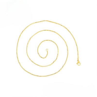 Chaine ARNA Plaquée Or 24K