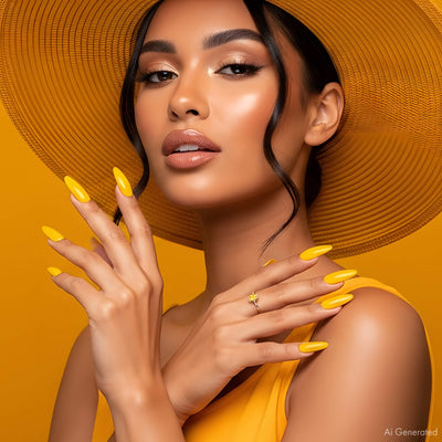 Gel Polish – Sunny Yellow – DN017 – 7ml – HEMA Free
