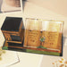Crystal Kaaba Model Religious Tabletop Showpiece LPT