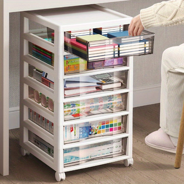 Waterproof Under-Desk Storage Cabinet – 5 Drawers LPT