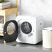 Sèche-linge à évacuation portable 4 Kg, sèche-linge 800 W compact, 5 modes de séchage, minuterie, blanc Aosom
