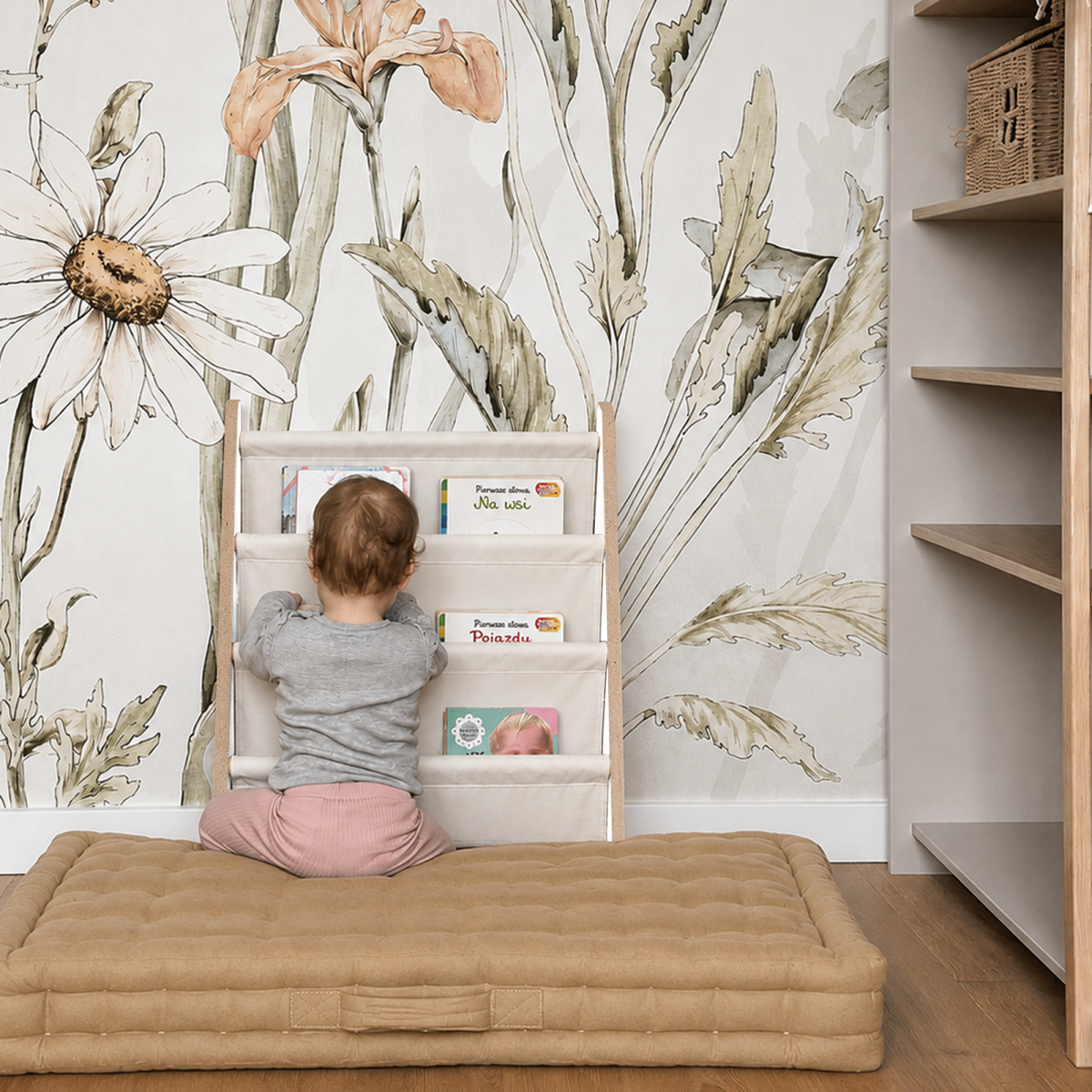 MAMOI® Bookshelf for Children – Montessori Children’s Bookcase