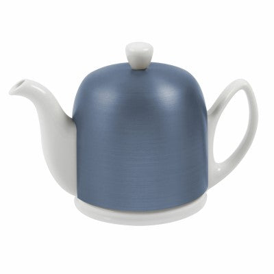 Degrenne Salam Tea pot 4 cups w/ Cobalt color lid SKU: '225358