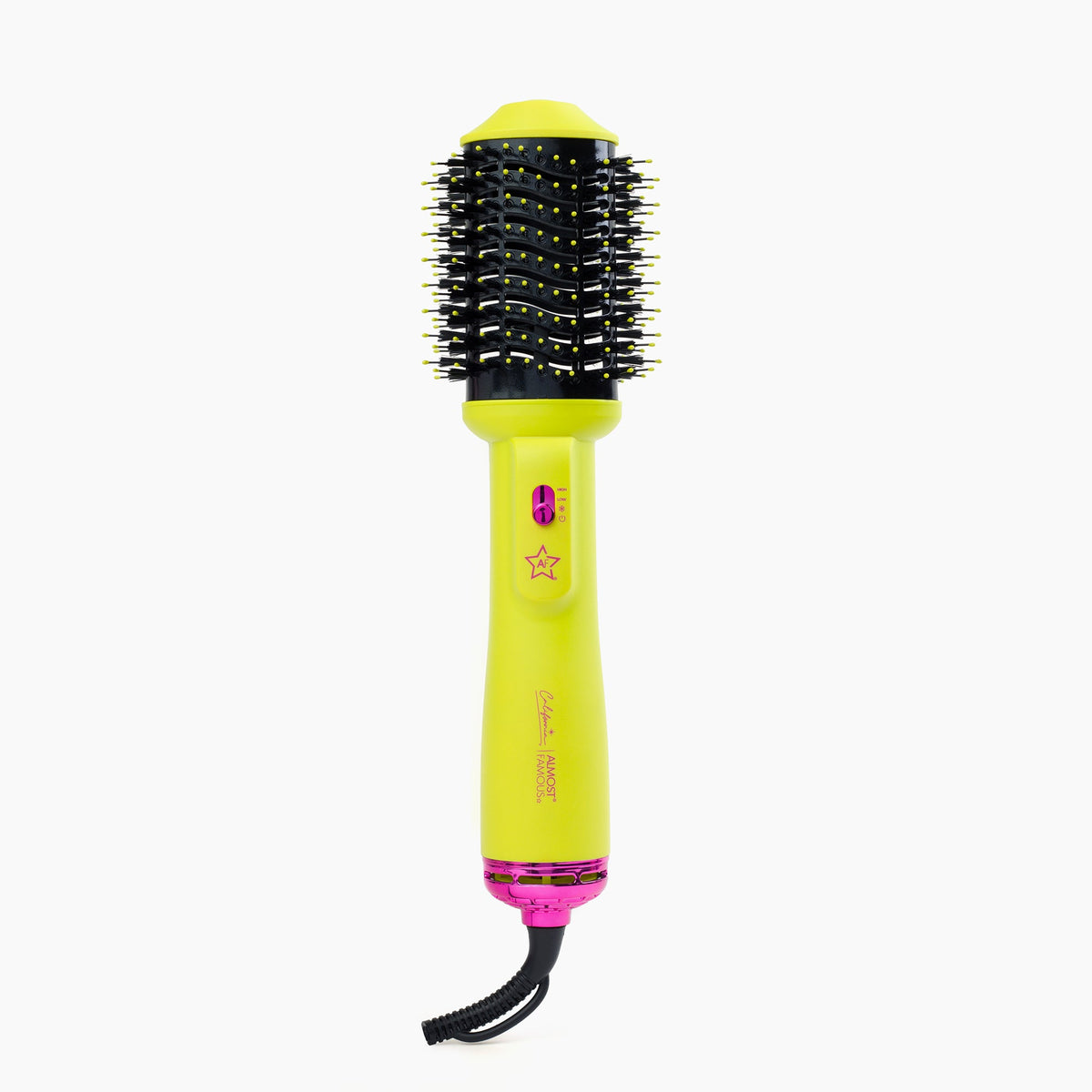 New 3in1 Blowout Brush Styling Tool - California Collection/Yellow