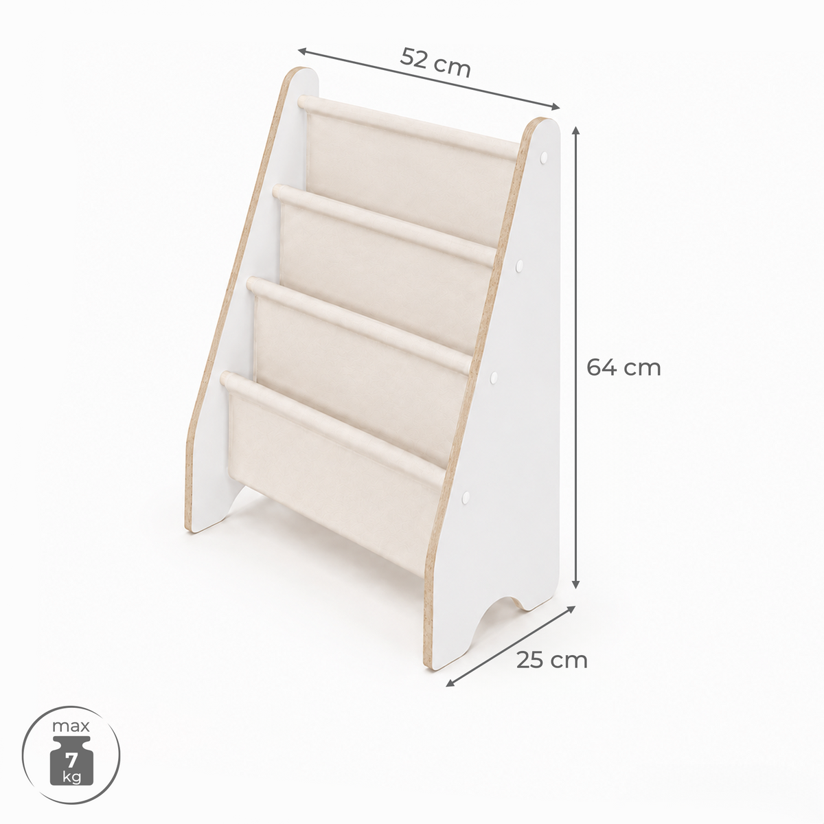 MAMOI® Bookshelf for Children – Montessori Children’s Bookcase