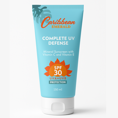 Mineral Sunscreen with Vitamin C and E SPF 30 - Reef-safe formula