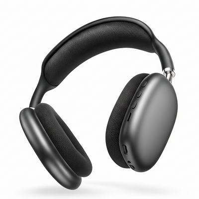 Bluetooth 5.3 Headphones Over-Ear Hi-Fi 40mm 12h Battery TF AUX Wireless