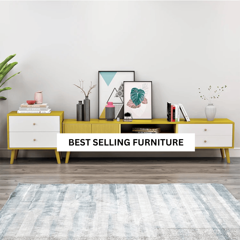Modern Tv Stand Side Table & Coffee Table Package For Living Room LPCN