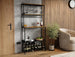 Wine Rack for 20 Bottles with Wood Countertop CARLA HOME