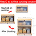 Bamboo Bread Box for Kitchen Countertop Storage CARLA HOME