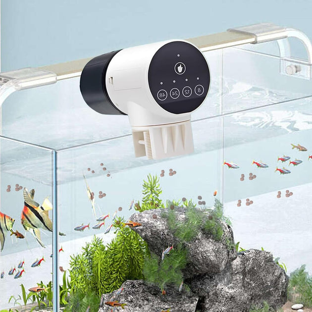 Automatic Fish Feeder with Timer and Moistureproof Design CARLA HOME