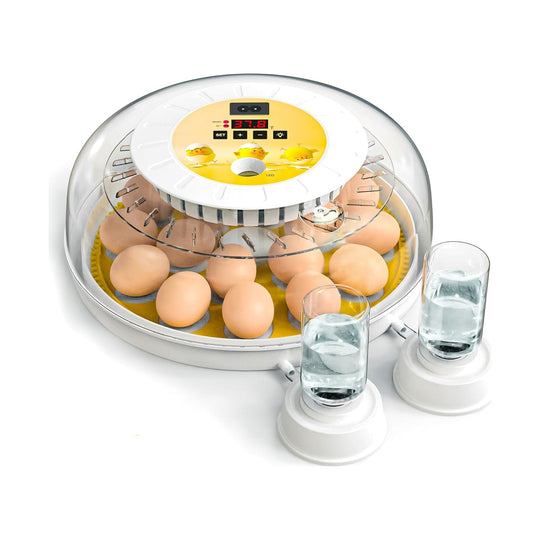 18 Egg Incubator with Automatic Turning and LED Display CARLA HOME