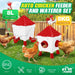 Automatic Chicken Feeder Waterer Set with 8KG Food & 8L Water CARLA HOME