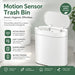 7L Motion Sensor Bin Slim Design for Bathrooms & Kitchens - White CARLA HOME