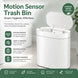 7L Motion Sensor Bin Slim Design for Bathrooms & Kitchens - White CARLA HOME