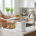 7L Motion Sensor Bin Slim Design for Bathrooms & Kitchens - White CARLA HOME