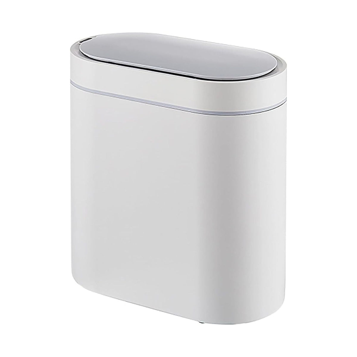 7L Motion Sensor Bin Slim Design for Bathrooms & Kitchens - White CARLA HOME