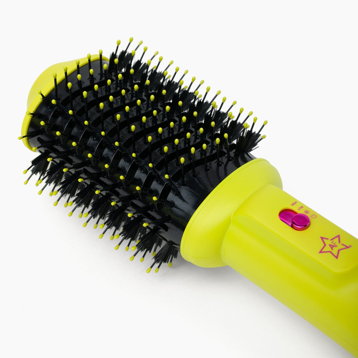 New 3in1 Blowout Brush Styling Tool - California Collection/Yellow