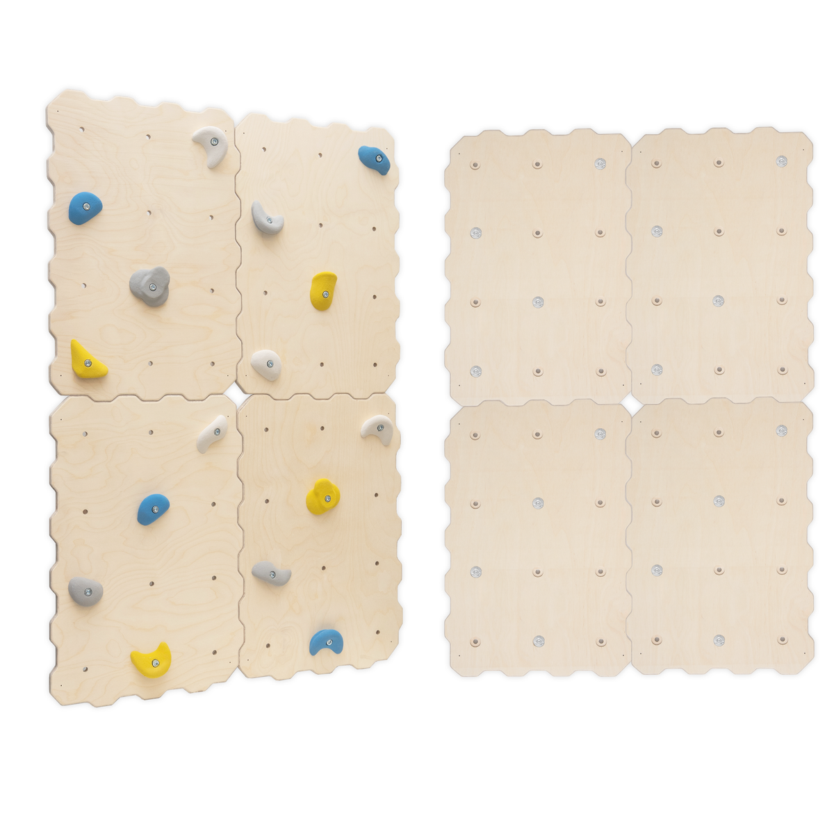 MAMOI® Parete da arrampicata per bambini – set con prese da arrampicata
