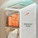Maximize Your Bathroom Space with our Waterproof Trolley Storage Rack CAN
