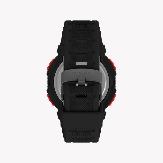 Timex Men's Black Digital Watch, Resin Case | Tw5m59600