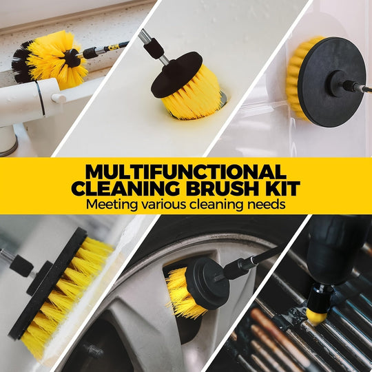 23-Piece Drill Brush Cleaning & Polishing Kit LPT