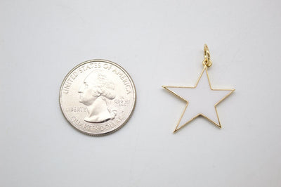 18K Gold Filled Star Charms