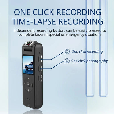 4K HD Camcorder Night Vision Law Enforcement Recorder