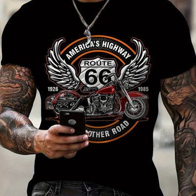 Oversize Clothes Retro Short Sleeve Men
