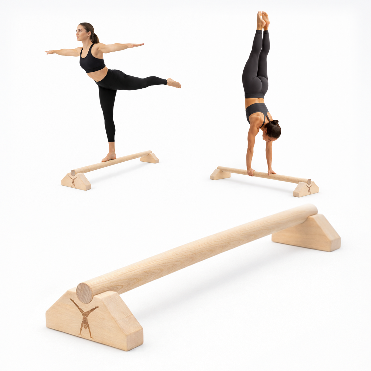 MAMOI® Parallettes for exercise, calisthenics, push up bars, fitness, training bars, stable non slip, exercise equipment for home and gym, strength training, gymnastic bars