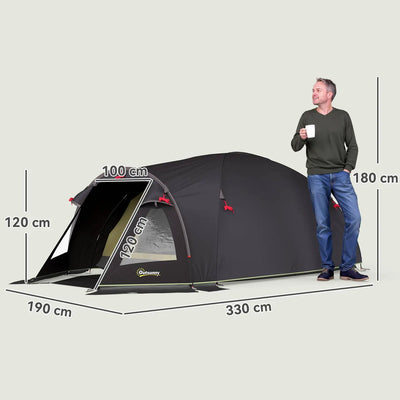 Tente de camping légère pour 2 personnes