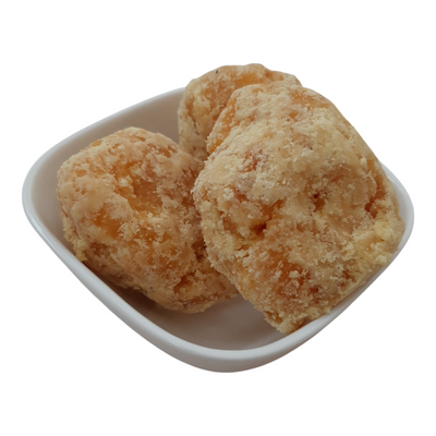 White Jaggery Chunks (Gur) – Natural Organic Premium-quality + Free sample!
