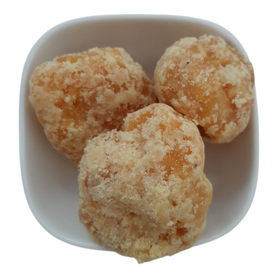 White Jaggery Chunks (Gur) – Natural Organic Premium-quality + Free sample!