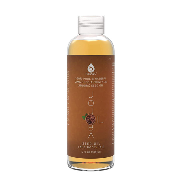 100% Pure & Natural Golden Jojoba Oil 6 Oz Pursonic