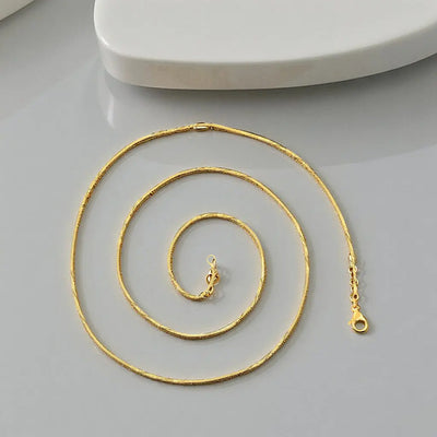 Chaine ARNA Plaquée Or 24K