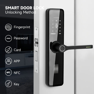 Smart WiFi Door Lock with Keypad & App Access