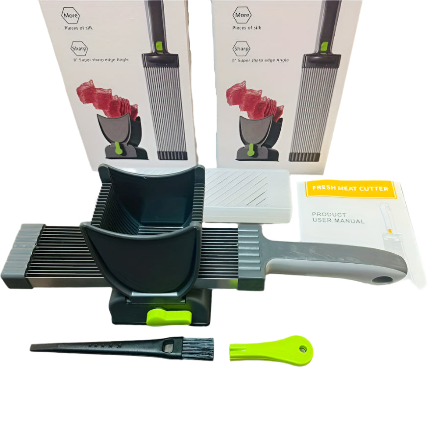 Manual Meat Slicer Set with Interchangeable Blades TM