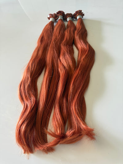 Extension kératine - ginger orange cuivré