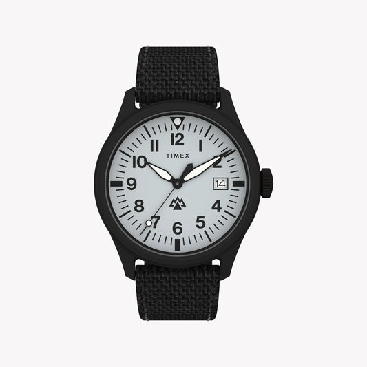 Timex Men's Black Eco-Friendly Watch, Gray Dial | Tw2w34700