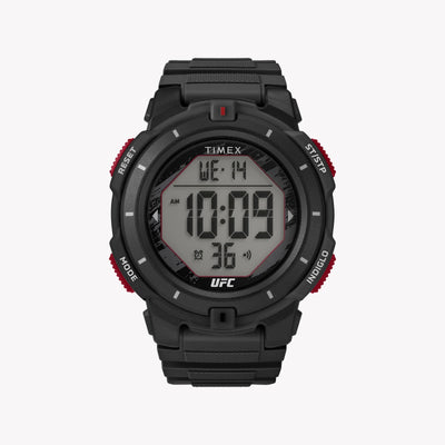Timex Men's Black Digital Watch, Resin Case | Tw5m59600