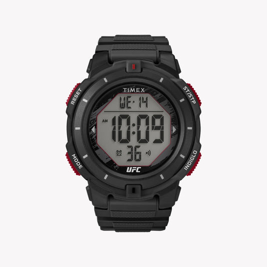 Timex Men's Black Digital Watch, Resin Case | Tw5m59600